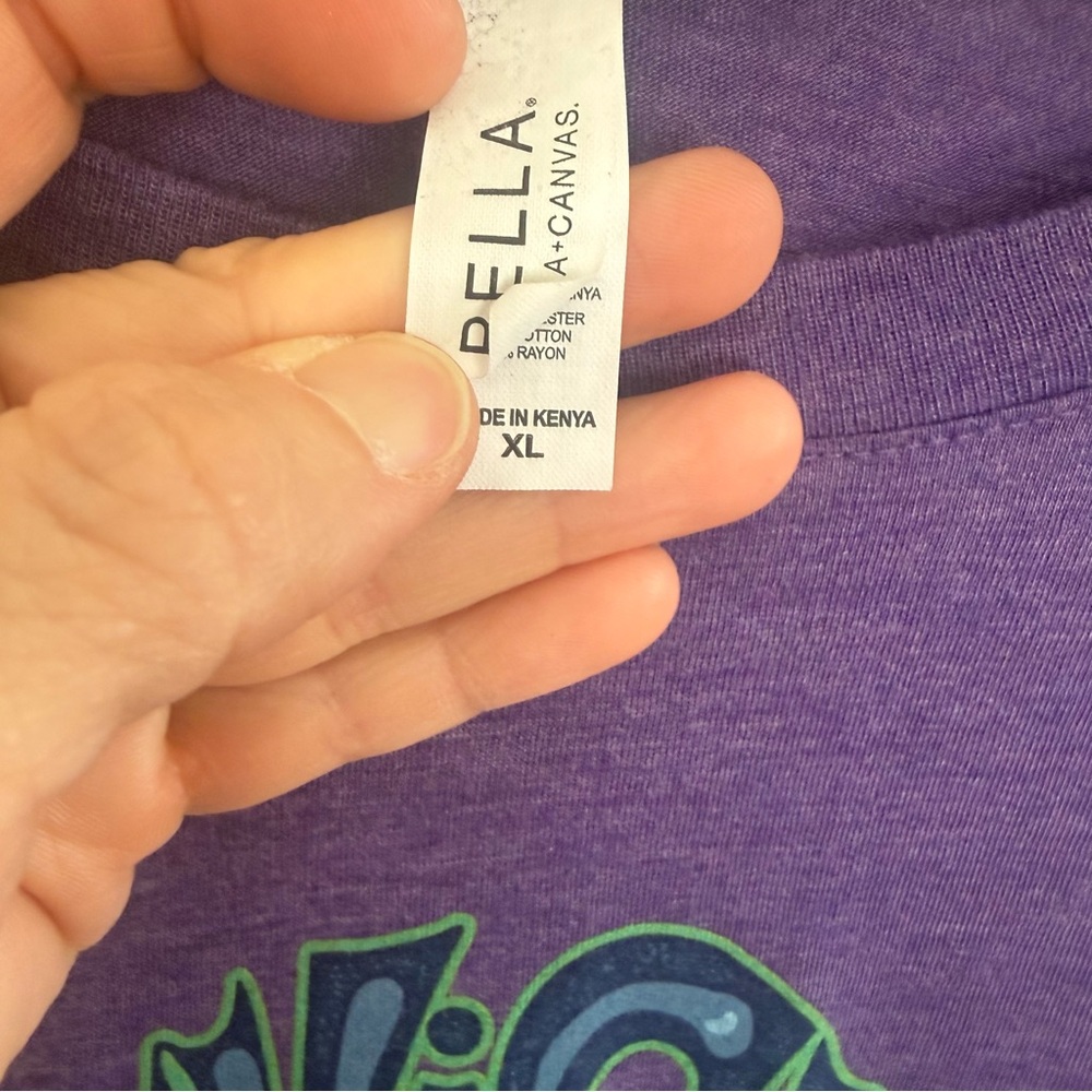 Phish Women’s Ape Diver Summer 2016 Tour Purple Graphic T-Shirt Size XL - Picture 6 of 8